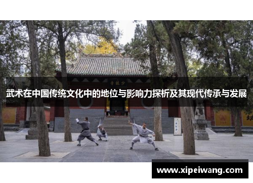 武术在中国传统文化中的地位与影响力探析及其现代传承与发展